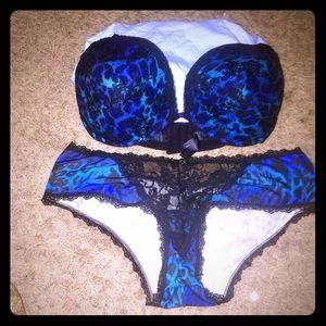 Bra and panty set plus